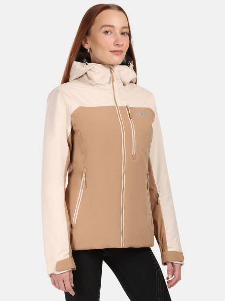     Dámská lyžařská bunda Kilpi FLIP-W beige