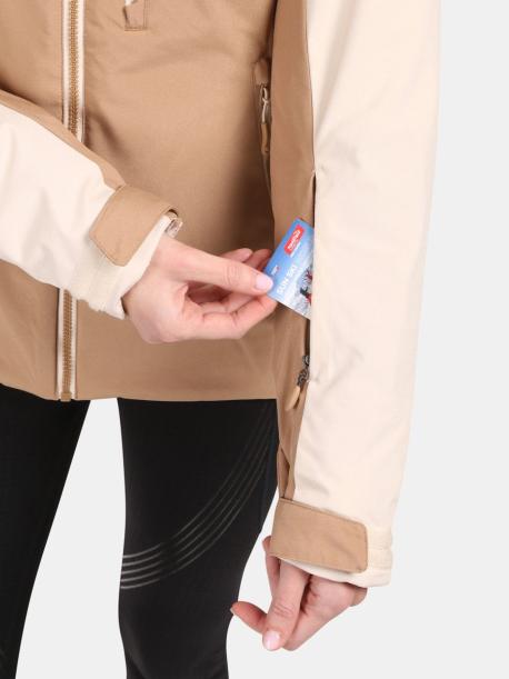     Dámská lyžařská bunda Kilpi FLIP-W beige