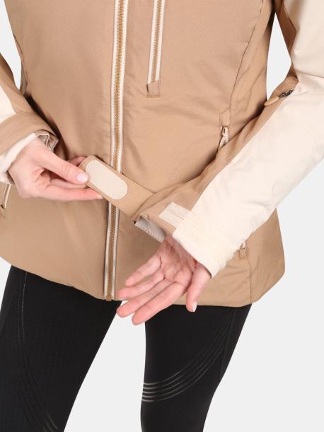     Dámská lyžařská bunda Kilpi FLIP-W beige