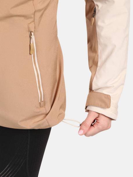    Dámská lyžařská bunda Kilpi FLIP-W beige