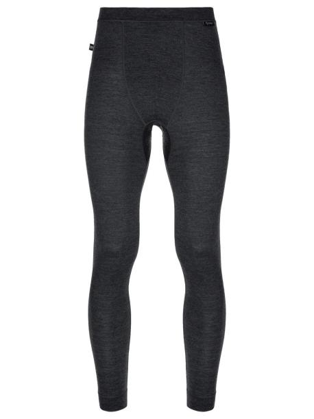     Pánské termokalhoty z merina Kilpi MAVORA BOTTOM-M black