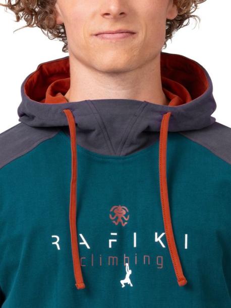     Pánská mikina Rafiki TRAVERSE gulf coast/ink