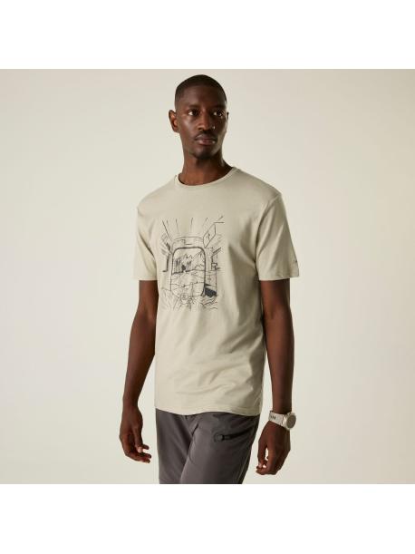     Pánské triko Dare2B MOVEMENT III TEE abbeystone