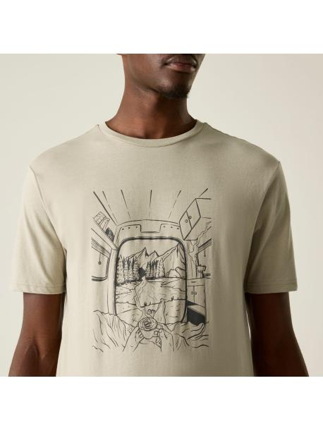     Pánské triko Dare2B MOVEMENT III TEE abbeystone
