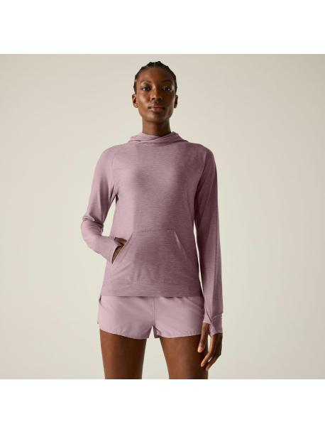     Dámské triko Dare2B SPRINT CITY HOODY dusky orchid