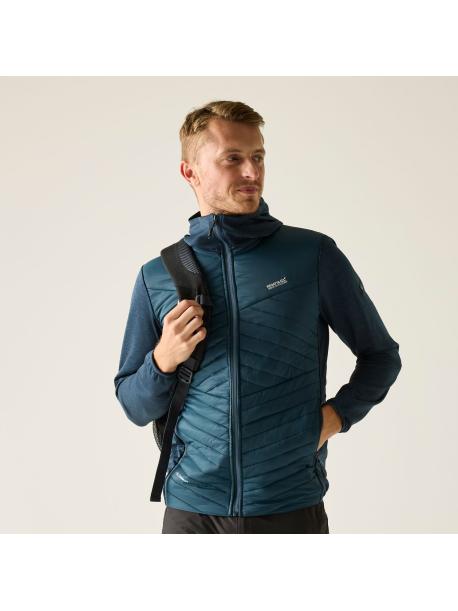    Pánská hybridní bunda Regatta ANDRESON MARL HYBRID dark storm