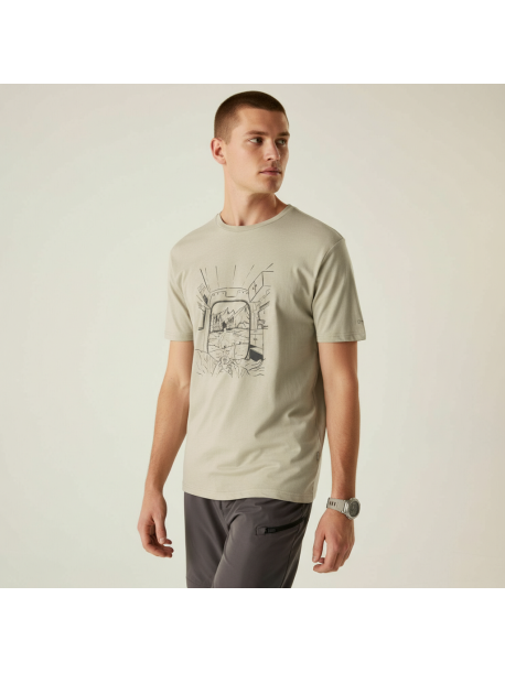     Pánské triko Dare2B MOVEMENT III TEE abbeystone