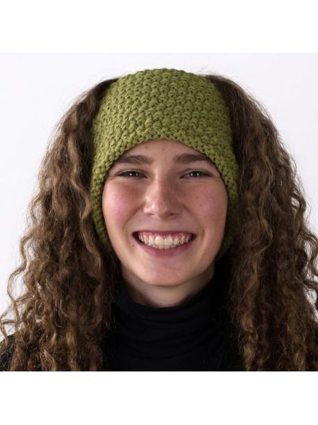     Čelenka Sherpa LAURA lemon grass