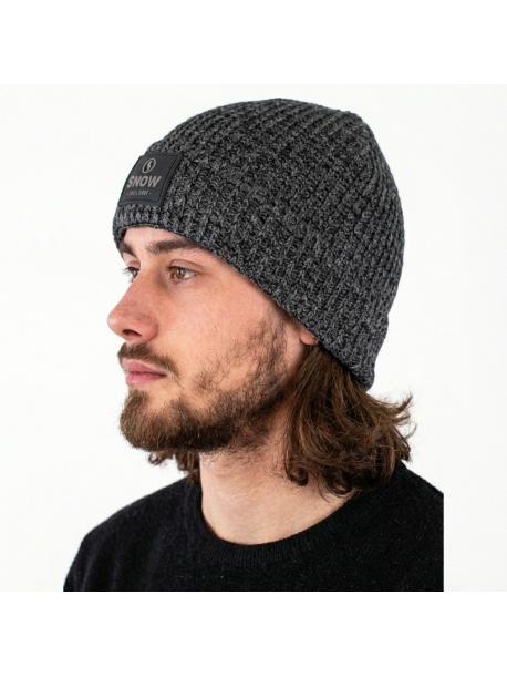     Čepice Sherpa SMITH antracit mel