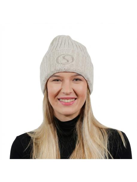     Dámská čepice Sherpa ANNA beige