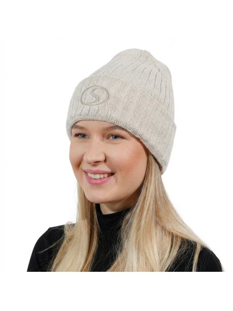     Dámská čepice Sherpa ANNA beige