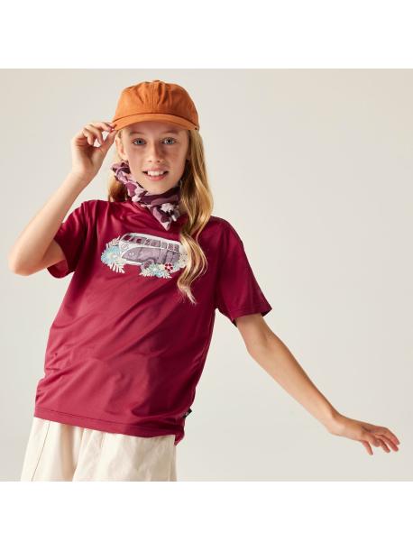     Dětské triko Dare2B AMUSING TEE deep claret