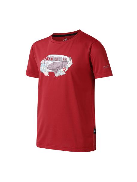     Dětské triko Dare2B AMUSING TEE deep claret