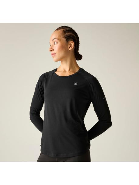     Dámské triko Dare2B SERENITY LONG SLEEVE TEE black