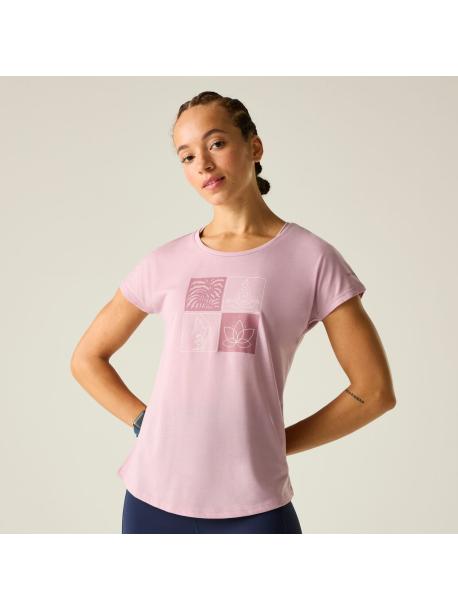     Dámské triko Dare2B SERENITY TEE mauve shadow