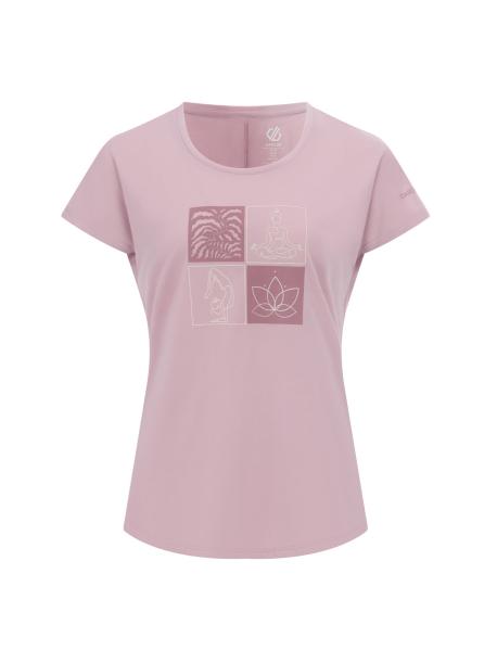     Dámské triko Dare2B SERENITY TEE mauve shadow