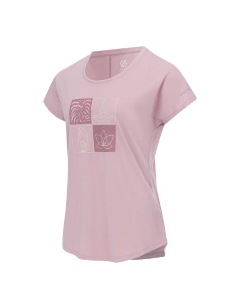     Dámské triko Dare2B SERENITY TEE mauve shadow