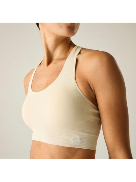     Sportovní podprsnka Dare2B DON´T SWEAT IT II BRA almond milk