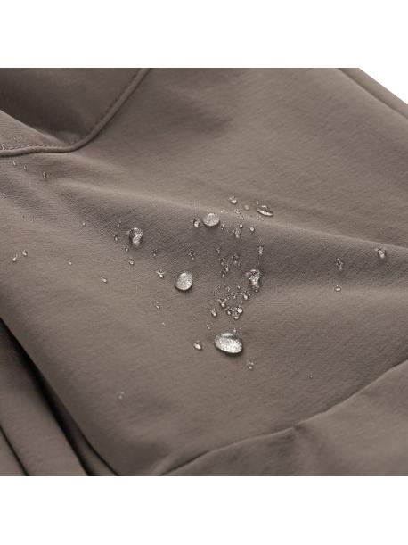     Dětské softshellové kalhoty Alpine pro FIRSTO 2 driftwood