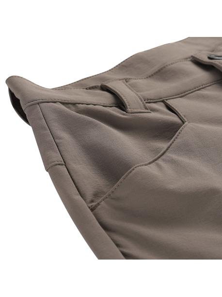     Dětské softshellové kalhoty Alpine pro FIRSTO 2 driftwood