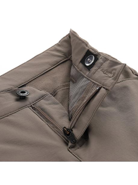     Dětské softshellové kalhoty Alpine pro FIRSTO 2 driftwood