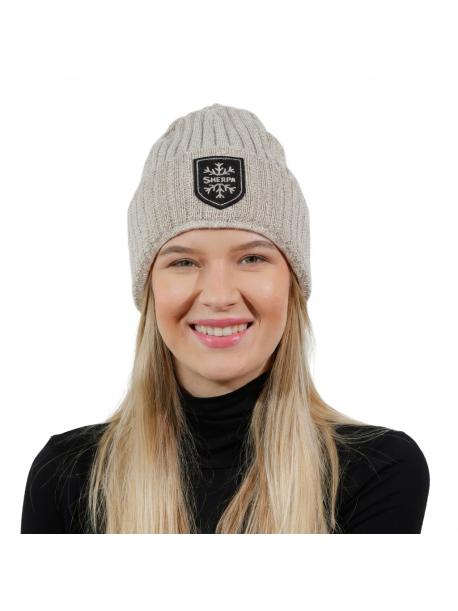     Dámská čepice Sherpa LUCIA beige