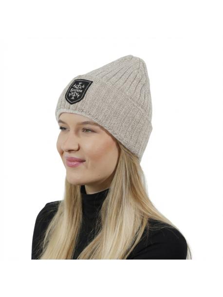     Dámská čepice Sherpa LUCIA beige