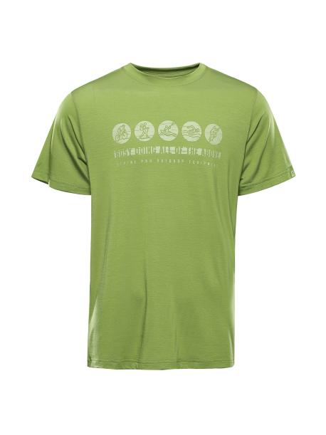     Pánské triko Alpine pro LYOR peridot