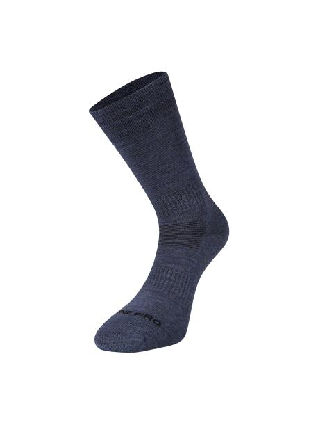     Ponožky s merinem Alpine pro ERATE dark metal blue