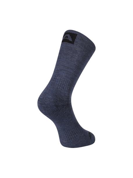     Ponožky s merinem Alpine pro ERATE dark metal blue