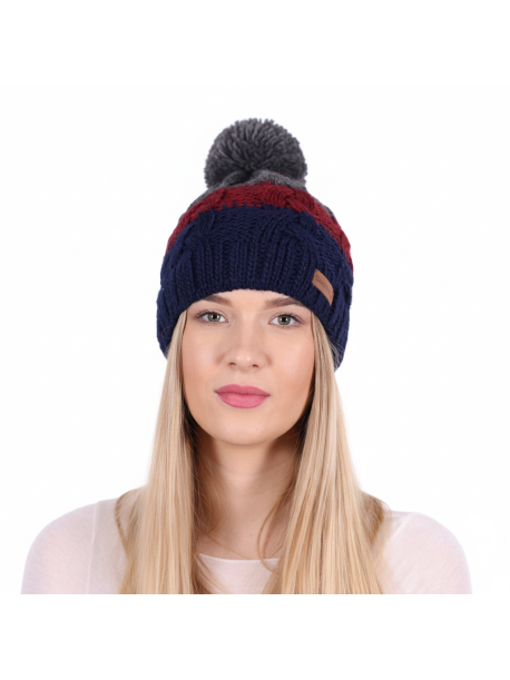     Zimní čepice Sherpa AXEL dark blue  