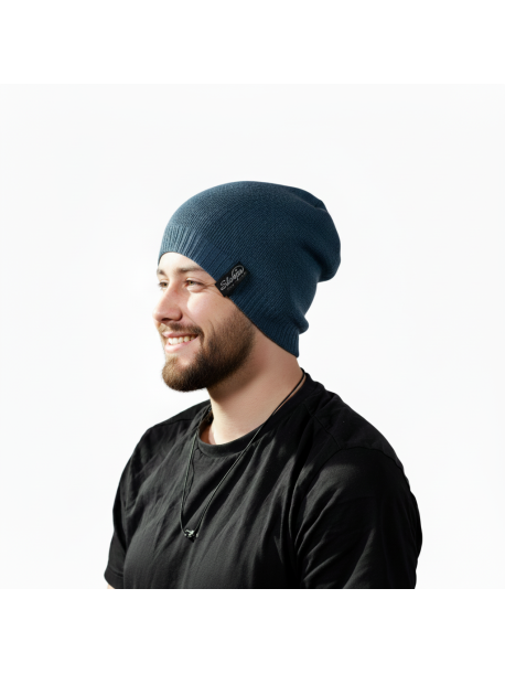     Pánská čepice Sherpa COLUMBIA indigo mel