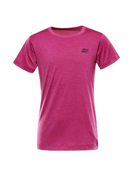     Dětské triko Alpine pro BASIKO fuchsia red