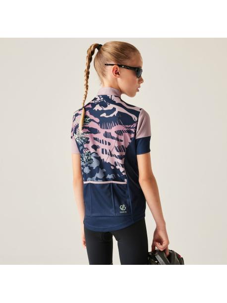     Dětský cyklistický dres Dare2B DYNAMITE JERSY navy