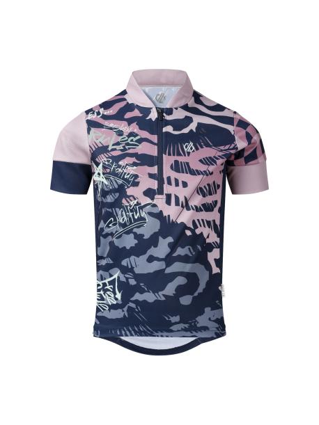     Dětský cyklistický dres Dare2B DYNAMITE JERSY navy