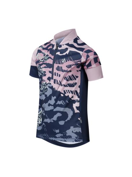     Dětský cyklistický dres Dare2B DYNAMITE JERSY navy