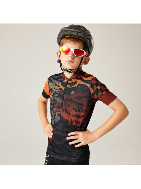     Dětský cyklistický dres Dare2B DYNAMITE JERSY black