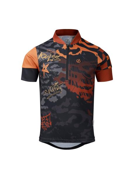     Dětský cyklistický dres Dare2B DYNAMITE JERSY black