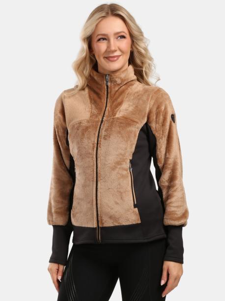     Dámská fleecová mikina Kilpi SKATHI-W beige