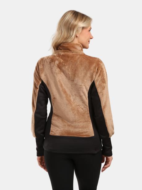     Dámská fleecová mikina Kilpi SKATHI-W beige
