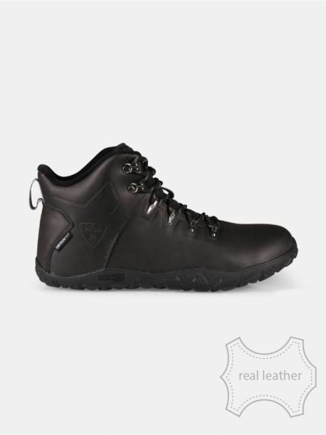     Outdoorové barefoot boty Kilpi BARE LEATHER HIGH-U black