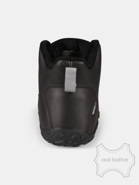     Outdoorové barefoot boty Kilpi BARE LEATHER HIGH-U black