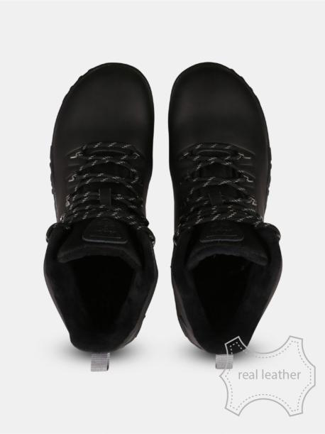     Outdoorové barefoot boty Kilpi BARE LEATHER HIGH-U black